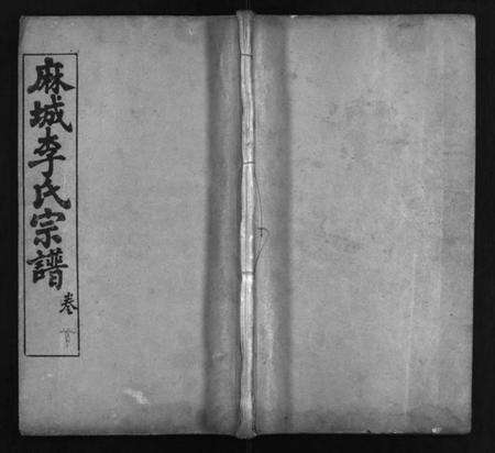 湖北李氏族谱-麻城李氏宗谱 [10卷,首1卷](别名：李氏支谱、Ma Cheng Li Shi Zong Pu、李氏宗谱、麻城李氏宗谱).pdf电子版预览图1