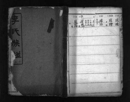 湖北李氏族谱-李氏支谱 [4卷](别名：李氏族谱、Li Shi Zhi Pu).pdf电子版预览图1