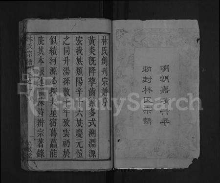 湖北林氏族谱-林氏宗谱 [22卷](别名：林氏创刊宗谱).pdf电子版预览图2