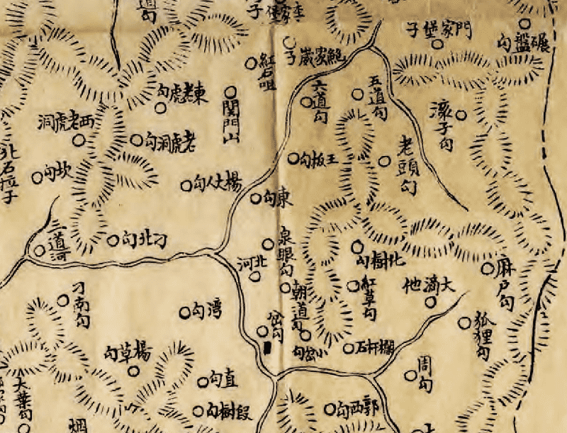 1911年《抚顺县图》预览图2