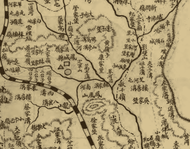 1921年辽宁《凤城县全图》预览图2