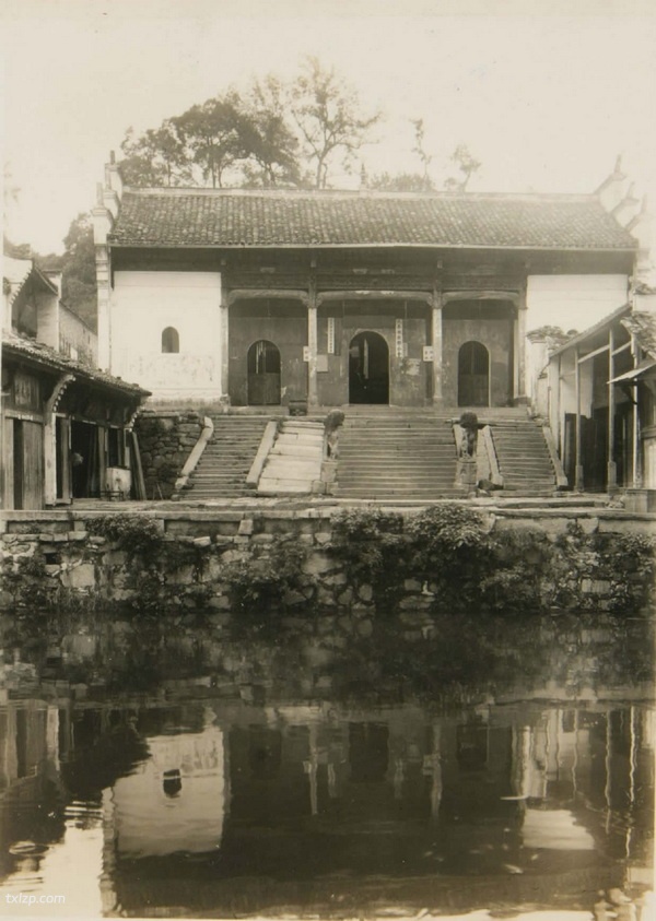 1929年安徽九华山的秀美风光老照片预览图16