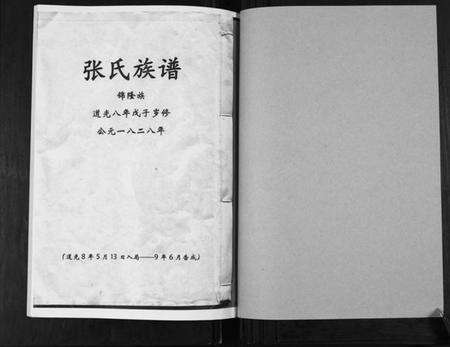 湖南张氏族谱-张氏族谱.pdf电子版预览图1