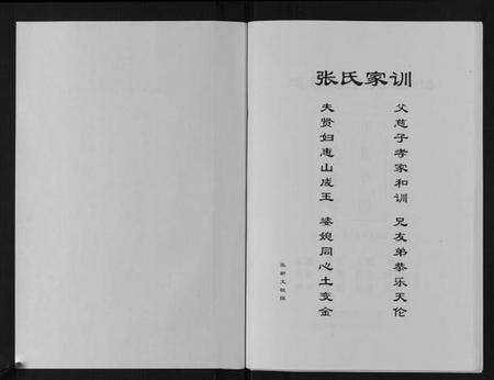 湖南张氏族谱-道县达村张氏族谱.pdf电子版预览图1