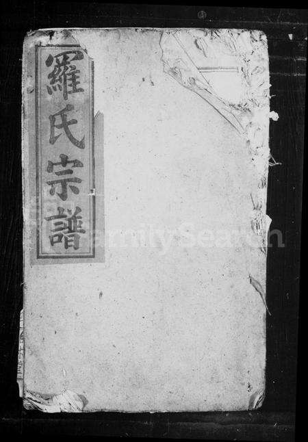 湖北罗氏族谱-罗氏宗谱(罗氏族修宗谱).pdf电子版缩略图