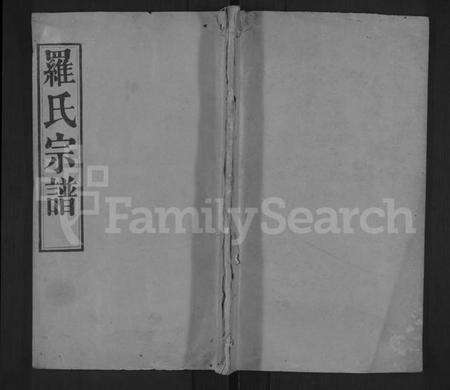 湖北罗氏族谱-罗氏宗谱 [16卷,首2卷](别名：Luo Shi Zong Pu、罗氏宗谱、Luo Family Genealogy from Hubei Province China).pdf电子版缩略图