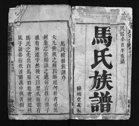湖北马氏族谱-马氏族谱 [6卷,首2卷](别名：Ma Shi Zu Pu、马氏族谱).pdf电子版预览图2