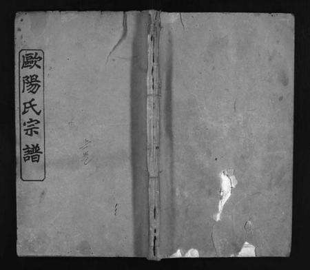 湖北欧阳氏族谱-欧阳氏宗谱 [12卷,首4卷](别名：Ouyang Shi Zong Pu、欧阳氏宗谱).pdf电子版预览图1