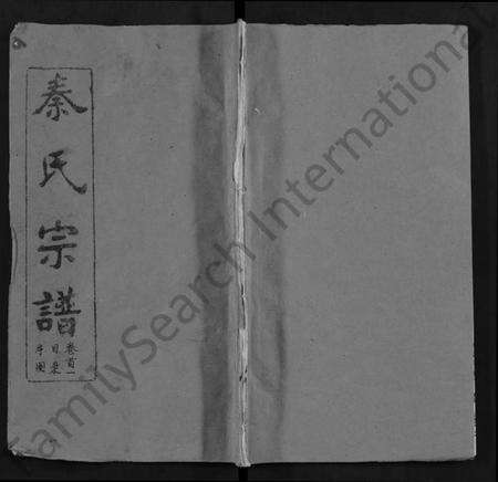 湖北秦氏族谱-秦氏宗谱 [12卷,首2卷](别名：Qin Shi Zong Pu).pdf电子版缩略图