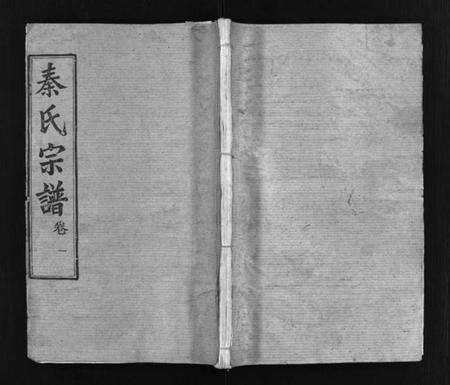 湖北秦氏族谱-秦氏宗谱[23卷](别名：Qin Shi Zong Pu).pdf电子版预览图1