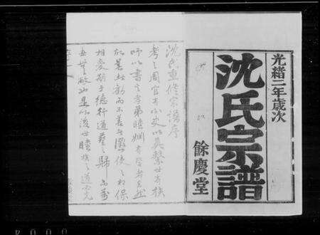 江苏沈氏族谱-澄江沈氏宗谱 [20卷,首1卷](别名：沈氏宗谱).pdf电子版缩略图