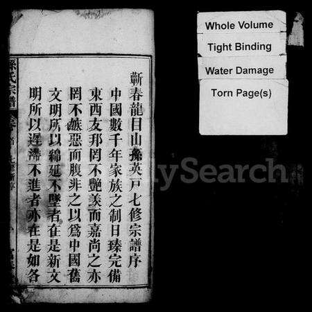 湖北孙氏族谱-孙氏宗谱 [系图4卷,世传22卷,首2卷](别名：蕲春龙目山孙英户七修宗谱、孙氏七修宗谱).pdf电子版预览图2