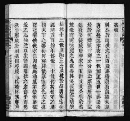 湖北唐氏族谱-麻城唐氏宗谱 [7卷,含首4卷](别名：Ma Cheng Tang Shi Zong Pu、唐氏宗谱、麻城唐氏宗谱).pdf电子版预览图5