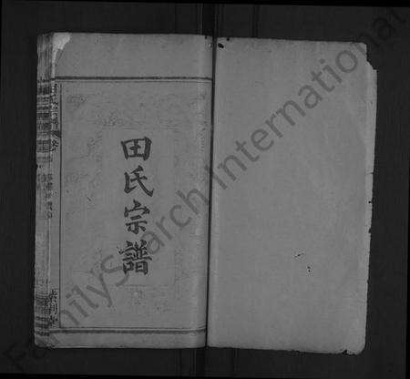 湖北田氏族谱-田氏宗谱 [12卷,含首1卷](别名：田氏二世祖镇系宗谱).pdf电子版预览图1
