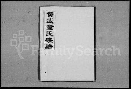 湖北童氏族谱-童氏宗谱 [28卷,首3卷](别名：黄武童氏宗谱).pdf电子版缩略图