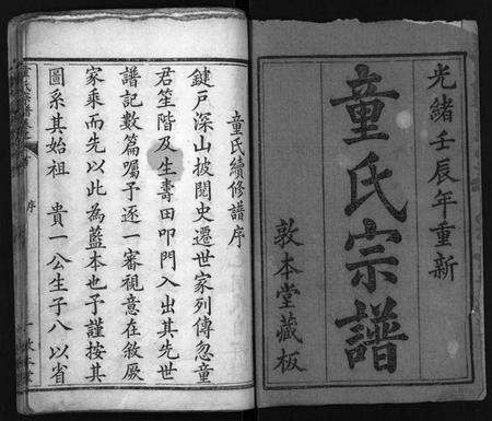 湖北童氏族谱-童氏宗谱 [33卷,首2卷](别名：Tong Shi Zong Pu).pdf电子版预览图2