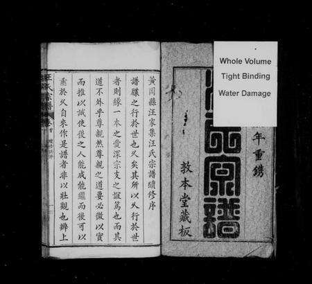 湖北汪氏族谱-汪氏宗谱 [14卷](别名：黄冈汪家集汪氏宗谱).pdf电子版预览图2