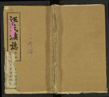 湖北汪氏族谱-汪氏族志 [3卷及卷首2](别名：汪氏宗谱).pdf电子版缩略图