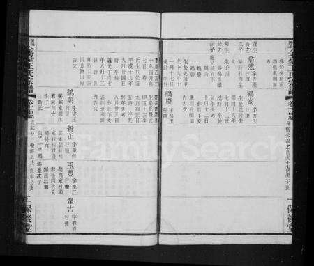 江苏王氏族谱-毘陵魏墅金台王氏宗谱 [残卷](别名：魏墅金台王氏宗谱).pdf电子版预览图3