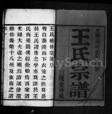 江苏王氏族谱-王氏宗谱 [10卷](别名：毘陵王氏续修宗谱).pdf电子版预览图2