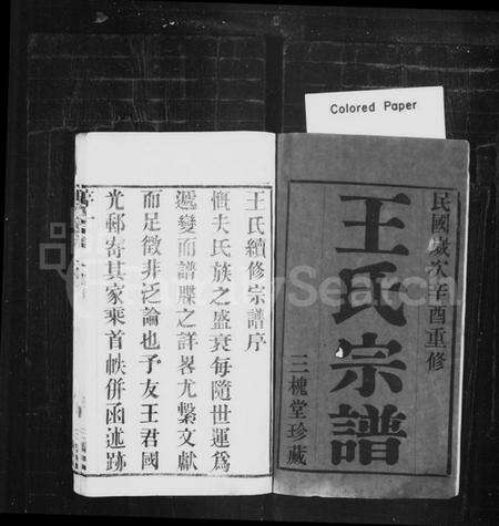 江苏王氏族谱-王氏宗谱 [10卷](别名：毘陵王氏续修宗谱).pdf电子版预览图1