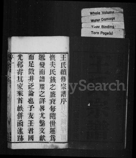 江苏王氏族谱-王氏宗谱 [10卷](别名：毘陵王氏续修宗谱).pdf电子版预览图2