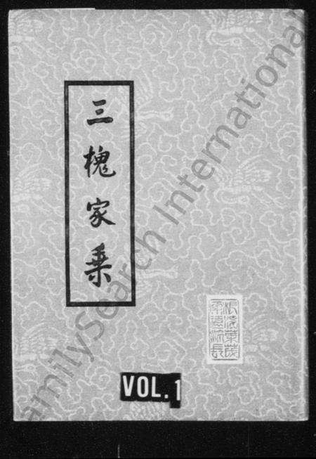 江苏王氏族谱-王氏族谱(别名：三槐家乘).pdf电子版缩略图