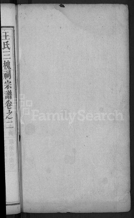 湖北王氏族谱-王氏宗谱 [15卷,末1卷](别名：王氏三槐祠宗谱).pdf电子版预览图2