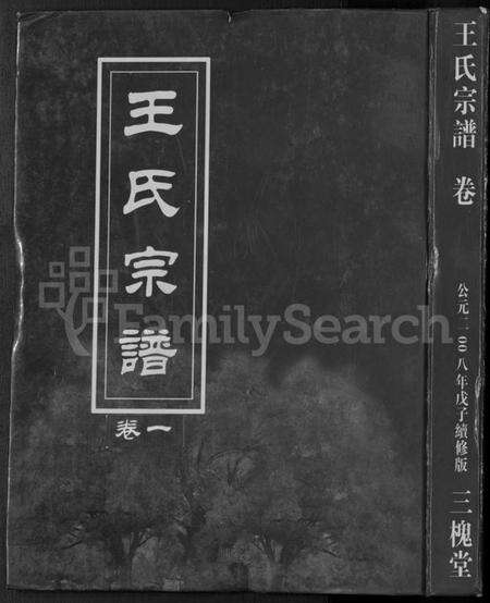 湖北王氏族谱-王氏宗谱 [74卷](别名：Wang Shi Zong Pu).pdf电子版缩略图