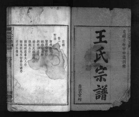 湖北王氏族谱-王氏宗谱 [8卷](别名：Wang Shi Zong Pu).pdf电子版预览图2