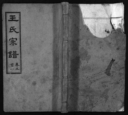 湖北王氏族谱-王氏宗谱[13卷,首3卷](别名：Wong Shi Zu Pu).pdf电子版预览图1
