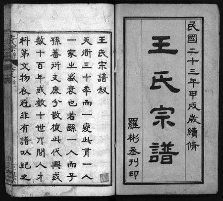 湖北王氏族谱-王氏宗谱[13卷,首3卷](别名：Wong Shi Zu Pu).pdf电子版预览图2