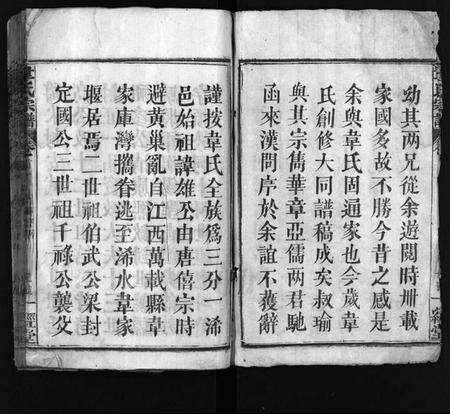 湖北韦氏族谱-韦氏宗谱 [18卷,首4卷,及附卷](别名：韦氏创修大同谱、Wei Shi Zong Pu、韦氏宗谱).pdf电子版预览图3