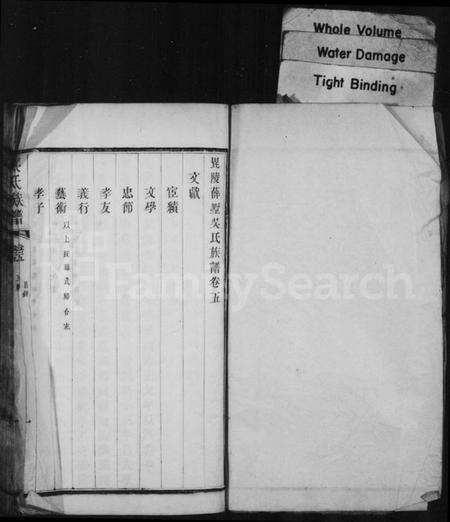 江苏吴氏族谱-毘陵薛墅吴氏族谱(别名：吴氏宗谱).pdf电子版预览图1