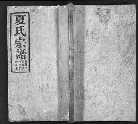 湖北夏氏族谱-夏氏宗谱 [29卷,首2卷](别名：麻邑牌楼河夏氏宗谱、Xia Shi Zong Pu).pdf电子版预览图1