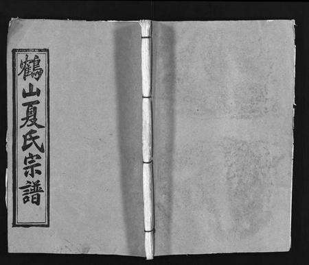湖北夏氏族谱-鹤山夏氏宗谱 [60卷,卷首按支分卷](别名：He Shan Xia Shi Zong Pu、鹤山夏氏四修宗谱、鹤山夏氏宗谱).pdf电子版预览图1