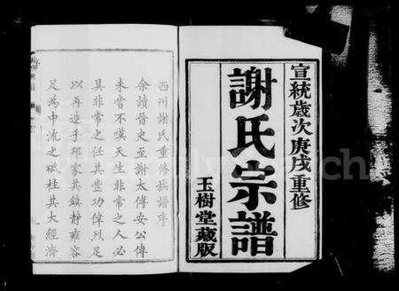 江苏谢氏族谱-西州谢氏宗谱 [10卷](别名：谢氏宗谱).pdf电子版预览图4