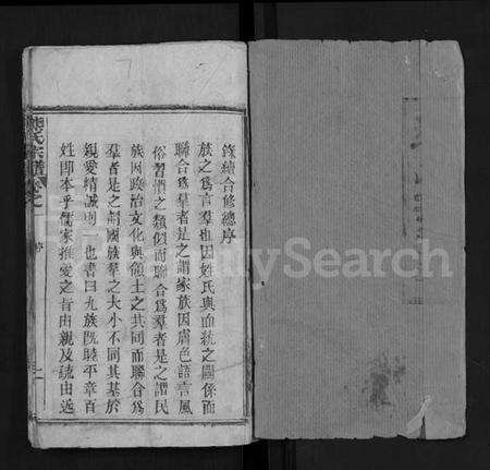 湖北熊氏族谱-熊氏宗谱 [16卷](别名：Xiong Shi Zong Pu).pdf电子版预览图1