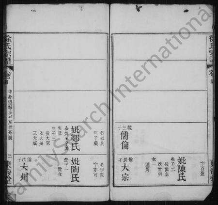 中国徐氏族谱-阳逻徐氏宗谱(别名：徐氏宗谱).pdf电子版预览图3