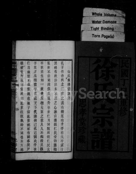 江苏徐氏族谱-徐氏宗谱 [8卷](泥河桥徐氏宗谱).pdf电子版预览图2