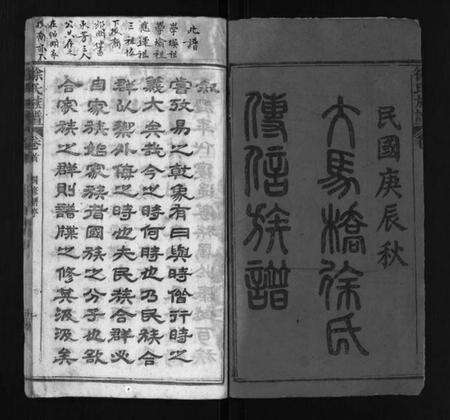 湖北徐氏族谱-蕲水大马桥徐氏族谱 [44卷含卷首](别名：Qi Shui Da Ma Qiao Xu Shi Zu Pu、徐氏族谱).pdf电子版预览图2