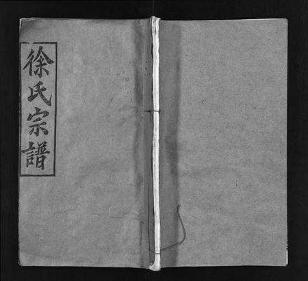 湖北徐氏族谱-徐氏宗谱 [8卷,含卷首](别名：Xu Shi Zong Pu).pdf电子版预览图1