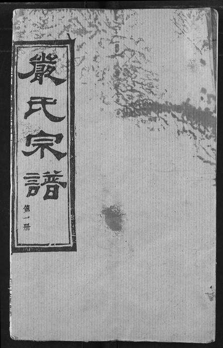 湖北严氏族谱-严氏宗谱 [28卷](别名：澴川严氏宗谱、Yan Shi Zong Pu、严氏宗谱).pdf电子版缩略图