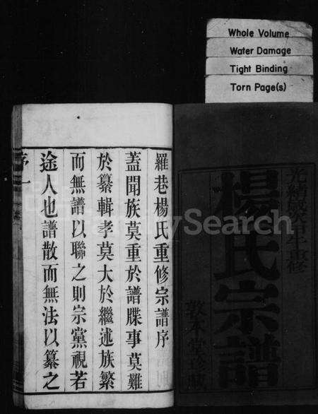 江苏杨氏族谱-杨氏宗谱 [16卷](别名：罗巷杨氏宗谱).pdf电子版预览图2