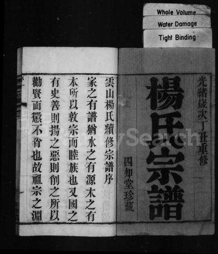 江苏杨氏族谱-杨氏宗谱 [4卷](云山杨氏宗谱).pdf电子版预览图2