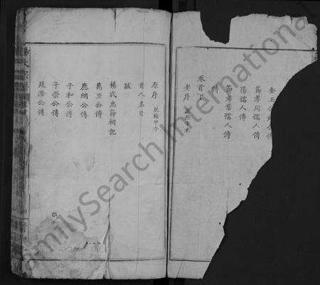 湖北杨氏族谱-杨氏宗谱 [10卷,首2卷](别名：Yang Shi Zong Pu).pdf电子版预览图1