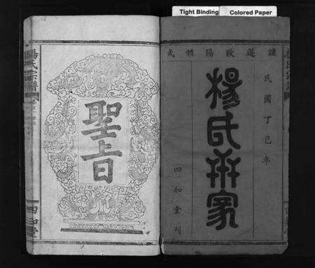 湖北杨氏族谱-杨氏宗谱[7卷,含首2卷](别名：Yang Shi Zong Pu、杨氏宗谱).pdf电子版预览图2