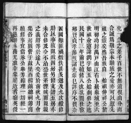 湖北杨氏族谱-杨氏族谱[24卷,首4卷,末1卷](别名：Yang Shi Zu Pu、杨氏宗谱).pdf电子版预览图4