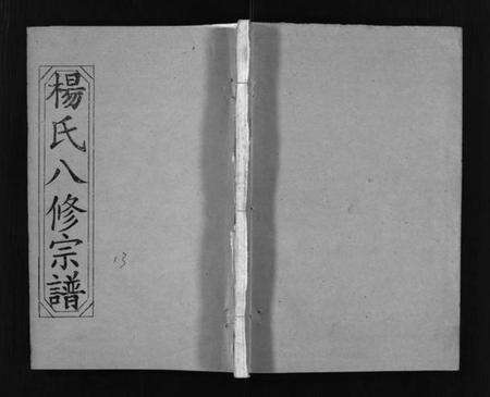 湖北杨氏族谱-浠川杨氏大分八修宗谱 [53卷](别名：杨氏八修宗谱、Xi Chuan Yang Shi Da Fen Ba Xiu Zong Pu).pdf电子版预览图1