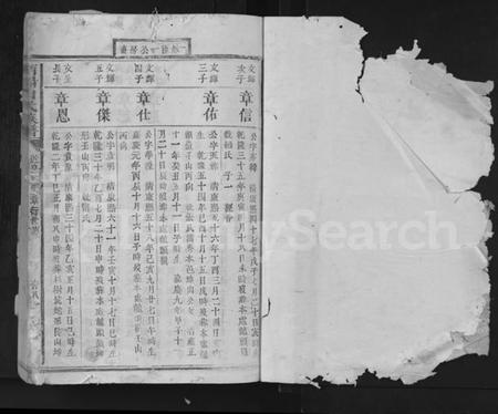 江西白氏族谱-南阳白氏族谱 [残卷].pdf电子版预览图1